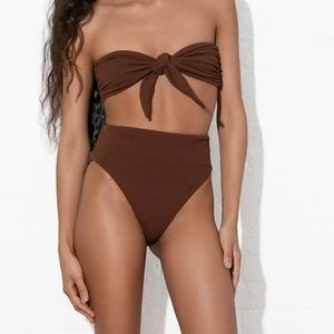 NWT— Mara Hoffman IMINA BIKINI BOTTOM Size Small